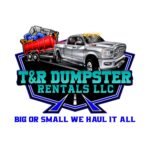 T & R Dumpster Rentals logo.